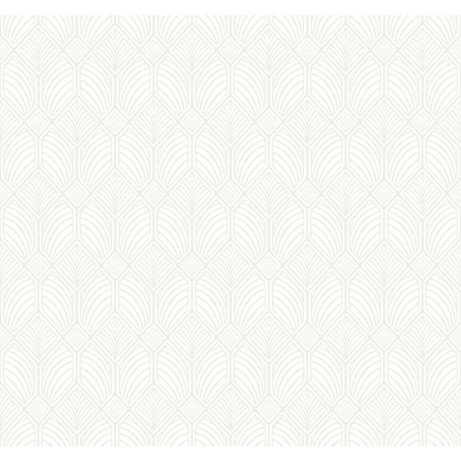 Ronald Redding Craftsman Pearl Wallpaper Arts and Crafts Covers about 60.8 square feet Unpasted 25.25-in repeat, straight match 27-in by 27-ft long roll - My Fabric Connection -