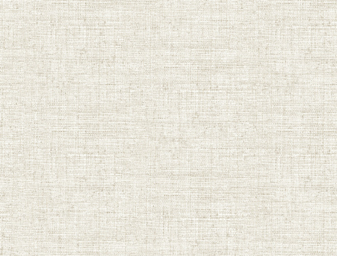 Inspired by Color Papyrus Weave White Wallpaper Beige & Neutrals Covers about 60.8 square feet 27-in by 27-ft long roll Prepasted 20.5 - My Fabric Connection -