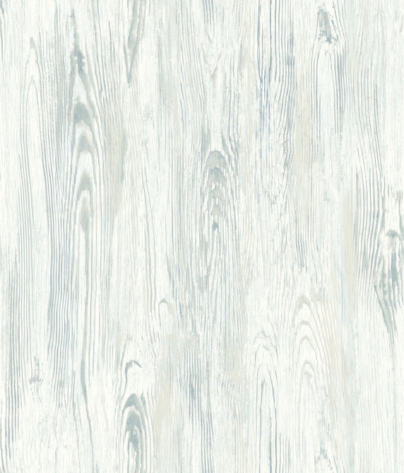 Inspired by Color Rusticano White & Blue Wallpaper Blues II Covers about 56.4 square feet Prepasted 24-in repeat, drop match 20.5-in by 33-ft long roll - My Fabric Connection -