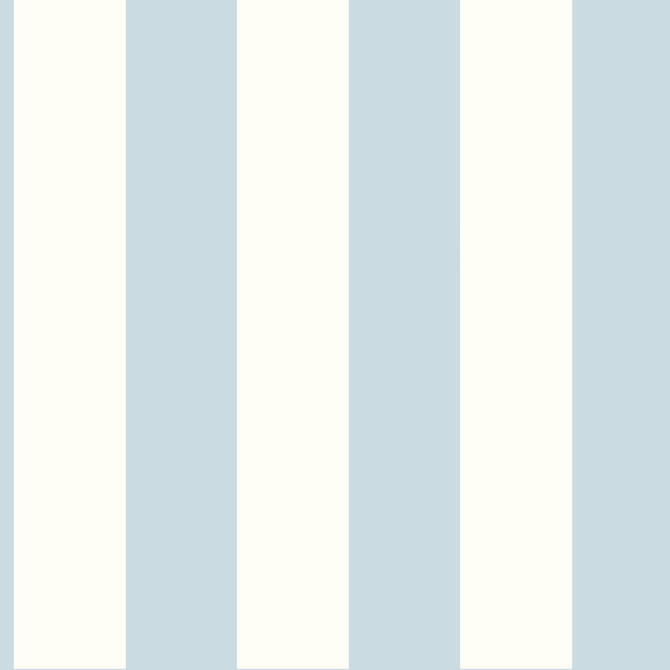 Inspired by Color 3" Stripe Blue & White Wallpaper Blues II Covers about 56.4 square feet 20.5-in by 33-ft long roll Prepasted 0 - My Fabric Connection -