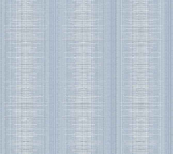 Inspired by Color Silk Weave Stripe Blue Wallpaper Blues II Covers about 60.8 square feet Unpasted 24-in repeat, straight match 27-in by 27-ft long roll - My Fabric Connection -