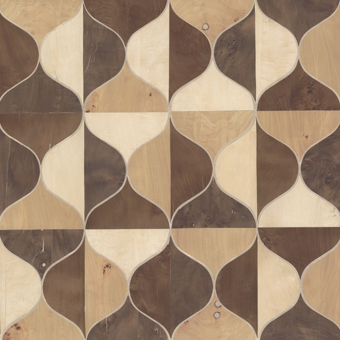 Candice Olson Burlwood Ogee Warm Neutral Wallpaper Candice Olson After 8 Covers about 72 square feet Unpasted 6-in repeat, straight match 36-in by 24-ft long roll - My Fabric Connection -