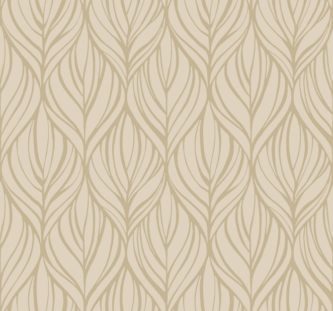 Candice Olson Palma Taupe & Silver Wallpaper Candice Olson After 8 Covers about 60.8 square feet 27-in by 27-ft long roll Unpasted 25.25 - My Fabric Connection -