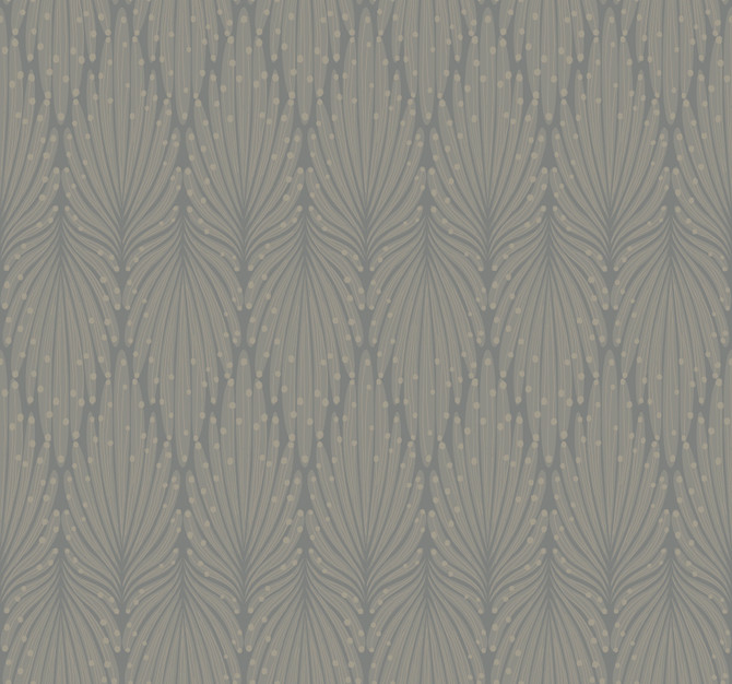 Candice Olson Café Society Dark Grey Wallpaper Candice Olson Modern Artisan II Covers about 60.8 square feet Unpasted 12.625-in repeat, straight match 27-in by 27-ft long roll - My Fabric Connection -