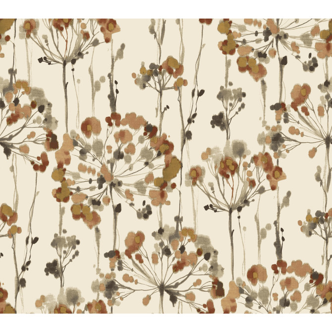 Candice Olson Flourish Cream & Gold Metallic Wallpaper Candice Olson Modern Artisan II Covers about 60.8 square feet 27-in by 27-ft long roll Unpasted 24 - My Fabric Connection -