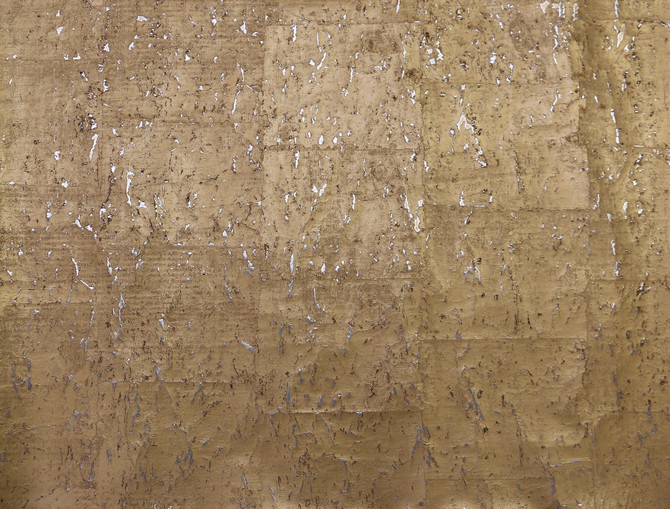 Candice Olson Cork Gold Wallpaper Candice Olson Natural Splendor Covers about 72 square feet Unpasted No repeat, random match 36-in by 24-ft long roll - My Fabric Connection -