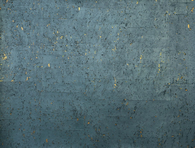 Candice Olson Cork Teal Wallpaper Candice Olson Natural Splendor Covers about 72 square feet Unpasted No repeat, random match 36-in by 24-ft long roll - My Fabric Connection -