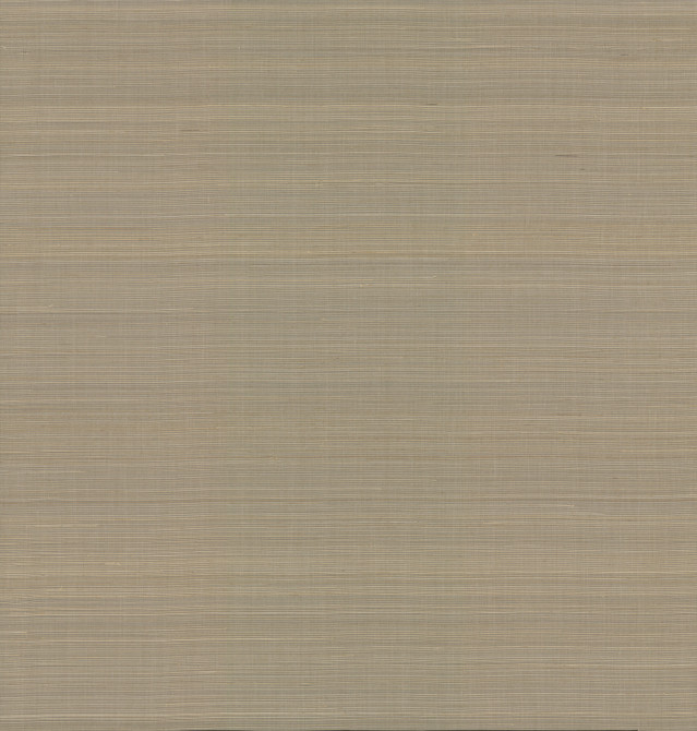 Ronald Redding Abaca Weave Taupe Wallpaper Grasscloth & Natural Resource Covers about 72 square feet Unpasted No repeat, random match 36-in by 24-ft long roll - My Fabric Connection -