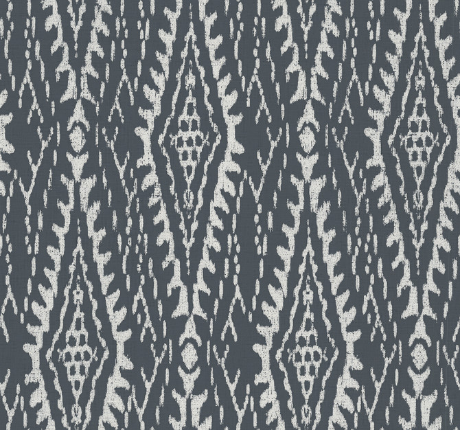 Lemieux et Cie Rousseau Paperweave Charcoal Wallpaper Lemieux et Cie Signature Covers about 60.8 square feet Prepasted 25.25-in repeat, straight match 27-in by 27-ft long roll - My Fabric Connection -