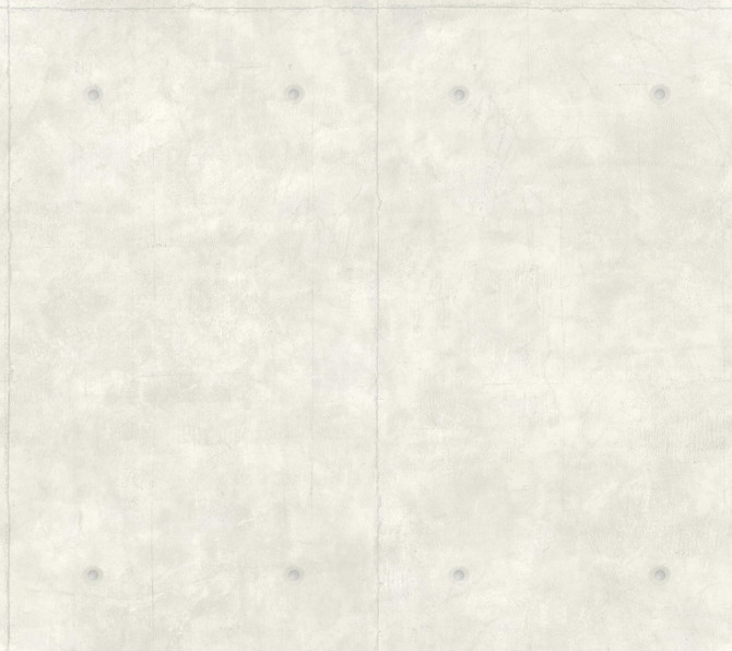 Magnolia Home Concrete White & Grey Wallpaper Magnolia Home Covers about 60.8 square feet Prepasted 24-in repeat, straight match 27-in by 27-ft long roll - My Fabric Connection -