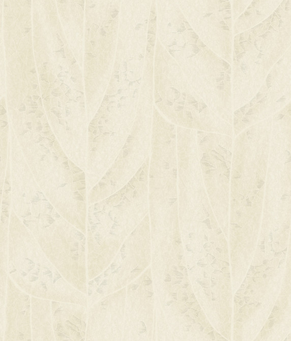 Candice Olson Dicot Pearl Leaf Wallpaper Natural Discovery Covers about 56.4 square feet Unpasted 24-in repeat, straight match 20.5-in by 33-ft long roll - My Fabric Connection -