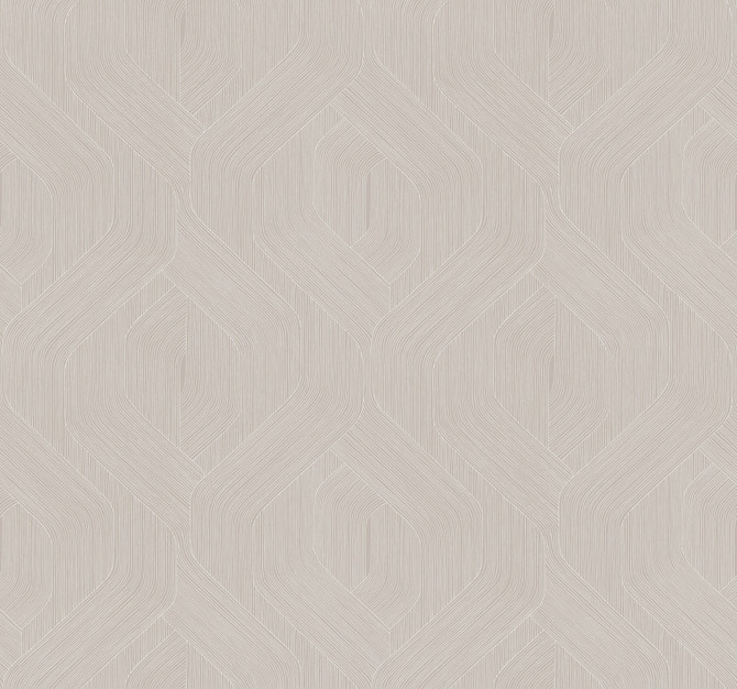 Candice Olson Fine Line Taupe Geometric Wallpaper Natural Discovery Covers about 60.8 square feet 27-in by 27-ft long roll Unpasted 25.25 - My Fabric Connection -