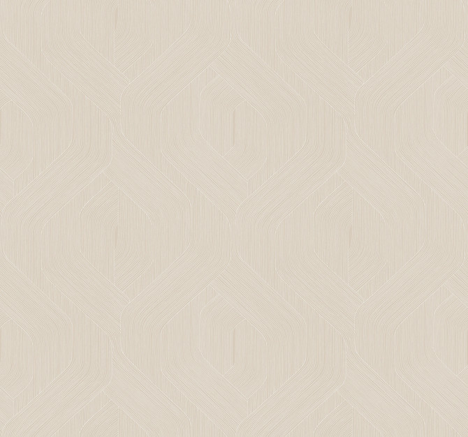 Candice Olson Fine Line Beige Geometric Wallpaper Natural Discovery Covers about 60.8 square feet 27-in by 27-ft long roll Unpasted 25.25 - My Fabric Connection -
