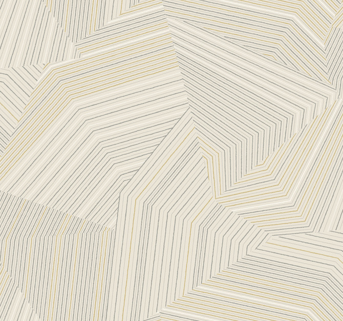 York Wallcoverings Dotted Maze Taupe Wallpaper New Origins Covers about 60.8 square feet Unpasted 25.25-in repeat, drop match 27-in by 27-ft long roll - My Fabric Connection -