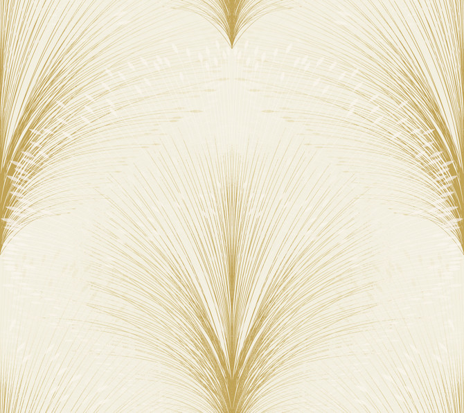 York Wallcoverings Papyrus Plume Ivory Wallpaper New Origins Covers about 60.8 square feet 27-in by 27-ft long roll Unpasted 24 - My Fabric Connection -