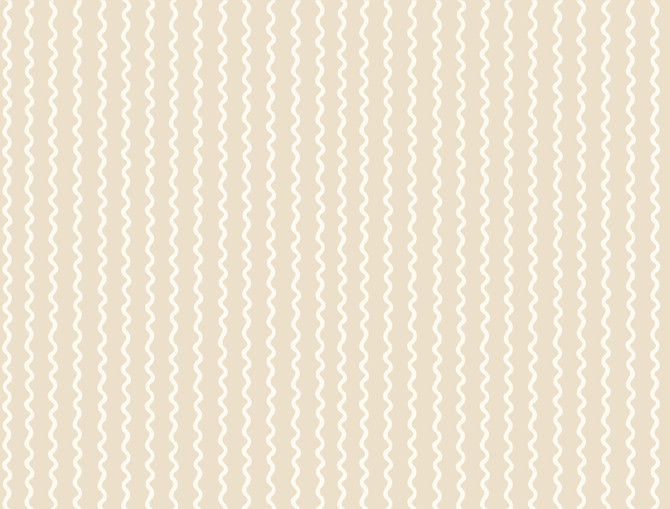 Rifle Paper Co. Rickrack Linen Wallpaper Rifle Paper Co. 3rd Edition Covers about 60.8 square feet Unpasted 20.5-in repeat, straight match 27-in by 27-ft long roll - My Fabric Connection -