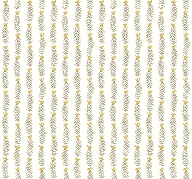 Rifle Paper Co. Eden White & Beige Wallpaper Rifle Paper Co. Second Edition Covers about 60.8 square feet 27-in by 27-ft long roll Unpasted 25.25 - My Fabric Connection -