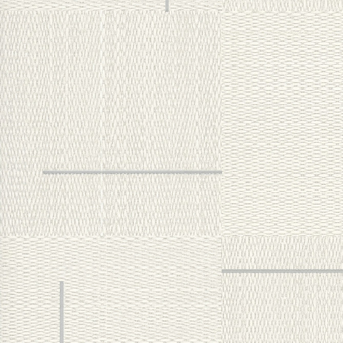 York Wallcoverings Geo Block Weave Ivory Wallpaper Signature Textures Resource Library Covers about 57.5 square feet 20.9-in by 33-ft long roll Unpasted 20.8 - My Fabric Connection -