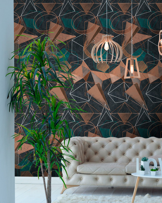 Mind the Gap Wallpaper Perspectives Wallpaper THE WALLPAPER COLLECTABLES Textured Matte Made in Europe Paste the wall 3 rolls x 20.5 x 3.25 yards - My Fabric Connection -