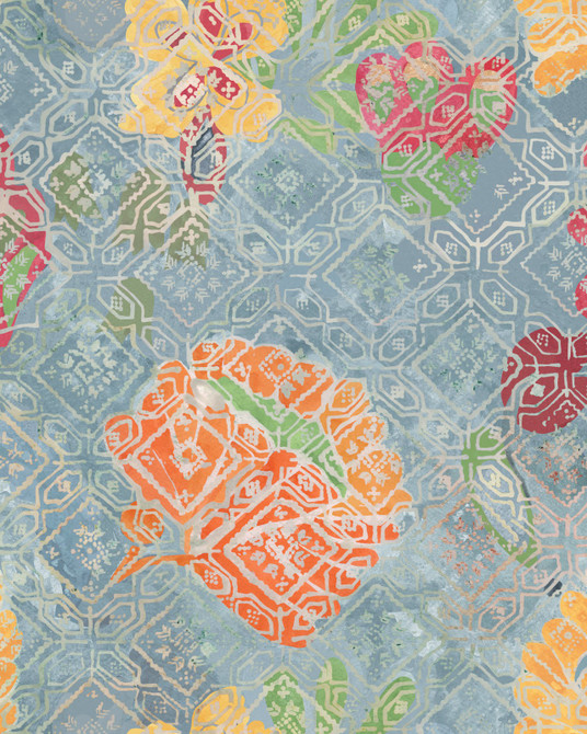 Mind the Gap Wallpaper Shepherd'S Delight Mural Wallpaper MINNIE KEMP X MINDTHEGAP Non-woven Made in Europe Paste the wall 3 rolls x 20.5 x 3.25 yards - My Fabric Connection -