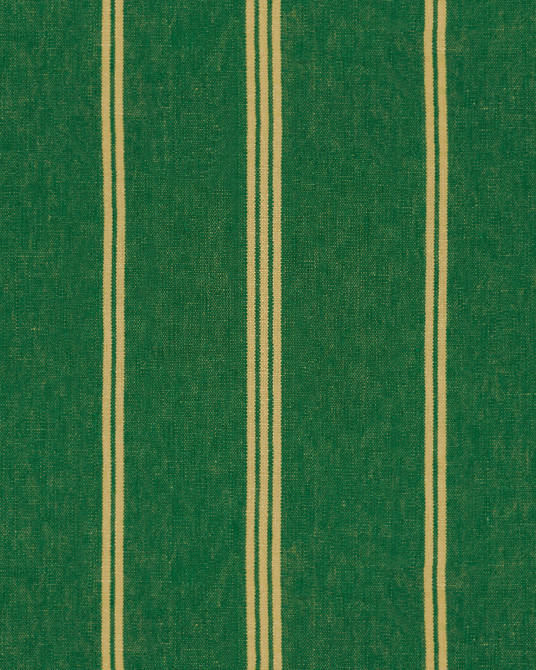KATALIN STRIPE Ultramarine Green Wallpaper (WP30071) by Mind The Gap Designer Wallpaper | WP30071 | SUNDANCE VILLA | 1 roll x 20.5 x 393.7 in | 0.52m / 20.5in | 10m / 393.7in | 5.20mp | 52cm / 20.5in | Green, Yellow | Satin Matte | Paste the wall | 1-roll in a box | Fabric Carolina | https://www.fabriccarolina.com/