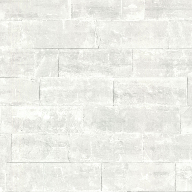 Advantage Sacramento Light Grey Seamless Slate Wallpaper Stones & Woods Covers about 56.4 square feet 20.5-in by 33-ft long roll Unpasted 11.8 - My Fabric Connection -
