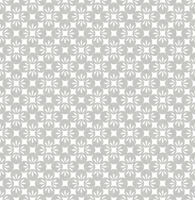 A-Street Prints Orbit Dove Floral Wallpaper Eclipse Covers about 56.4 square feet 20.5-in by 33-ft long roll Unpasted 3.5 - My Fabric Connection -