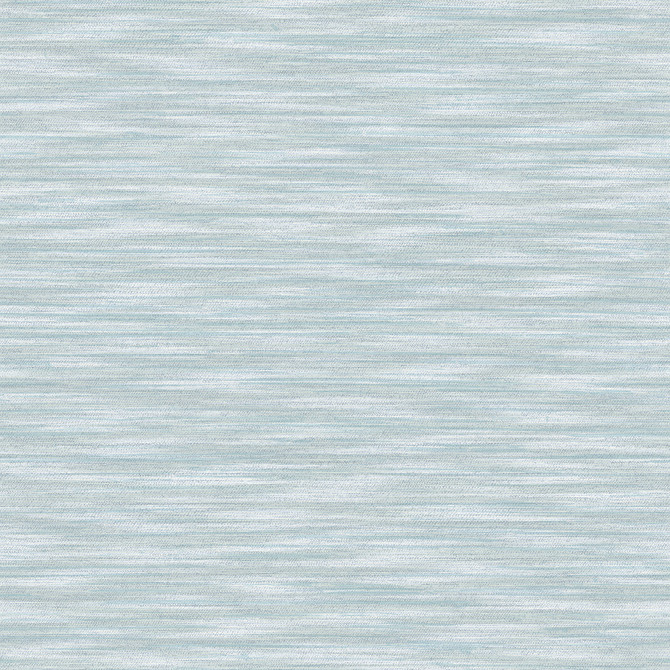 Advantage Benson Light Blue Faux Fabric Wallpaper Curio Covers about 56.4 square feet 20.5-in by 33-ft long roll Unpasted 20.9 - My Fabric Connection -