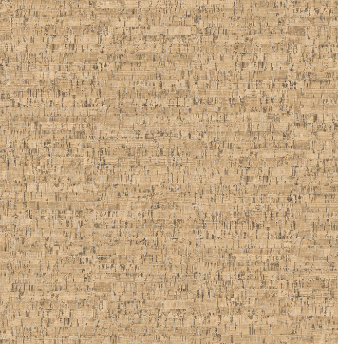 Brewster Burl Neutral Faux Cork Wallpaper Techniques & Finishes III Covers about 56.4 square feet 20.5-in by 33-ft long roll Unpasted 10.4 - My Fabric Connection -