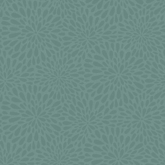 Beacon House Calendula Teal Modern Floral Wallpaper Simple Space 2 Covers about 56.4 square feet 20.5-in by 33-ft long roll Unpasted 10.4 - My Fabric Connection - Beacon House Calendula Teal Modern Floral Wallpaper Simple Space 2 Covers about 56.4 square feet 20.5-in by 33-ft long roll Unpasted 10.4 - My Fabric Connection -