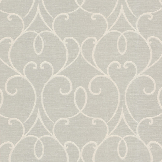 Decorline Mila Taupe Mini Classical Wallpaper Platinum Covers about 56.4 square feet 20.5-in by 33-ft long roll Unpasted 12.6 - My Fabric Connection -