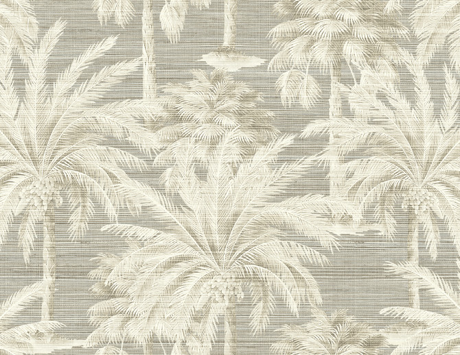Kenneth James Dream Grey Texture Wallpaper Palm Springs Covers about 60.8 square feet 27-in by 27-ft long roll Unpasted 21 - My Fabric Connection -