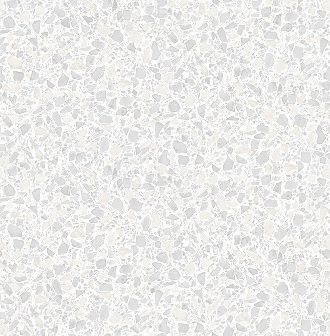 Fine Decor Aldrich White Terrazzo Wallpaper Medley Covers about 56.4 square feet 20.5-in by 33-ft long roll Unpasted 20.9 - My Fabric Connection -