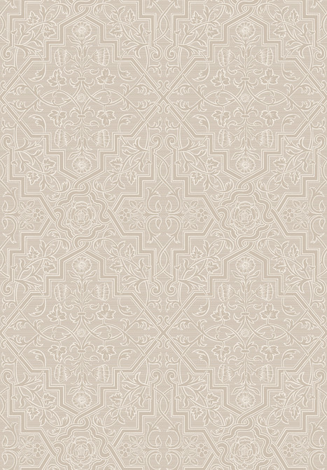 Wall Vision Rosenvinge Beige Ironworks Wallpaper In Bloom Covers about 57.8 square feet 21-in by 33-ft long roll Unpasted 15 - My Fabric Connection -