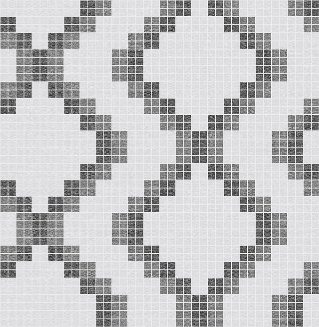 A-Street Prints Mosaic Black Grid Wallpaper Eclipse Covers about 56.4 square feet 20.5-in by 33-ft long roll Unpasted 10.4 - My Fabric Connection -