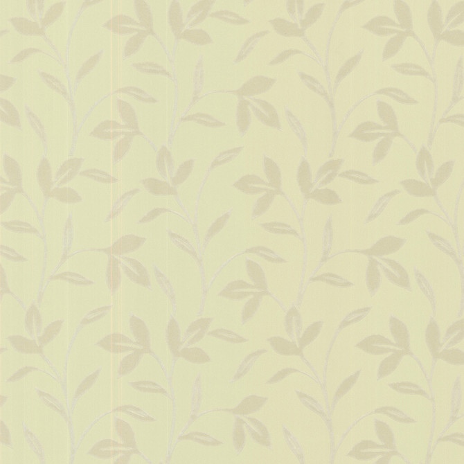 Brewster Cynthia Light Green Tonal Leaf Trail Wallpaper Bath Bath Bath IV Covers about 56.4 square feet 20.5-in by 33-ft long roll Prepasted 12.6 - My Fabric Connection -