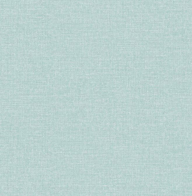 Brewster Glen Teal Linen Wallpaper Archive Collection Covers about 56.4 square feet 20.5-in by 33-ft long roll Unpasted 0 - My Fabric Connection -
