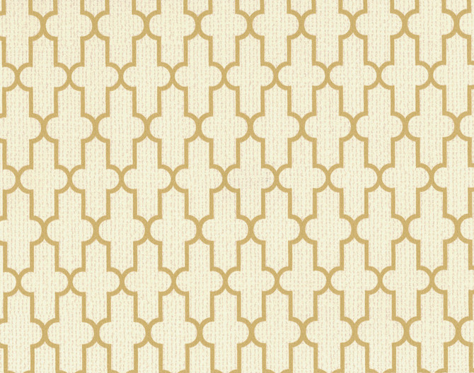 750 Home Frame Geometric Cream Wallpaper Color Library II Covers about 57.8 square feet 21-in by 33-ft long roll Unpasted 2.1 - My Fabric Connection -