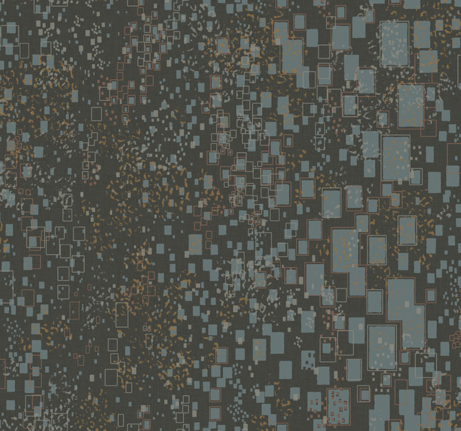 Candice Olson Gilded Confetti Charcoal Wallpaper Candice Olson Modern Artisan II Covers about 60.8 square feet 27-in by 27-ft long roll Unpasted 25.25 - My Fabric Connection -
