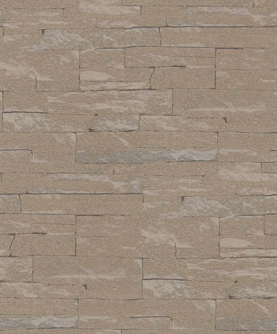 Marburg Rheta Brown Stone Wallpaper Marburg Covers about 56.4 square feet 20.5-in by 33-ft long roll Unpasted 25.2 - My Fabric Connection -
