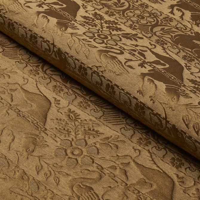 Schumacher Fabric Animali Bronze 83122 Schumacher Classics 26.75" - My Fabric Connection -
