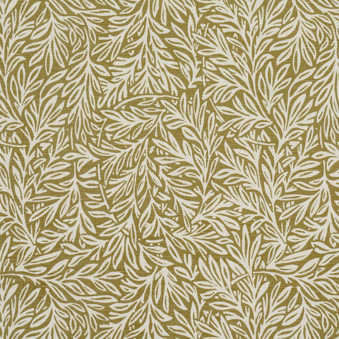 Schumacher Fabric Willow Leaf Moss 182181 Craft Revival 6.75" - My Fabric Connection -