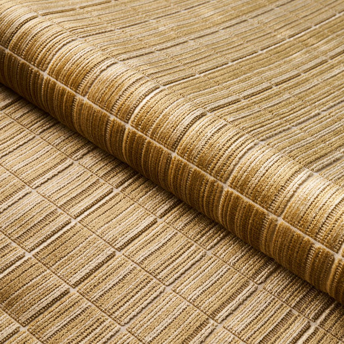 Schumacher Fabric Corneille Velvet Copper 79632 Cut & Patterned Velvets 6.88" - My Fabric Connection -