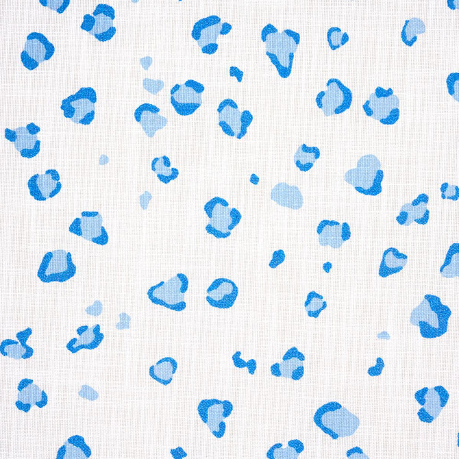 Schumacher Fabric Wild At Heart Indoor/ Outdoor Indigo 180941 Cristina Buckley 27.0" - My Fabric Connection -