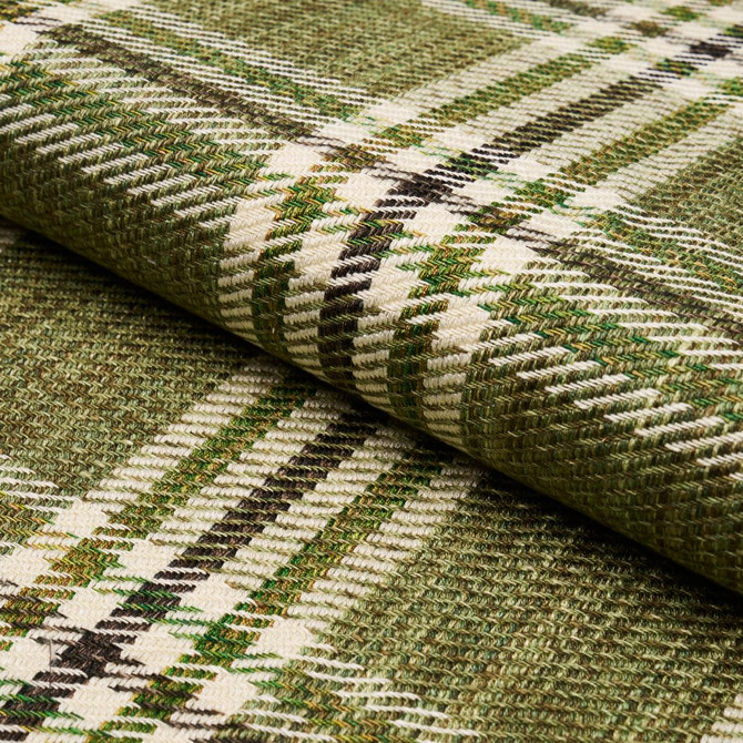 Schumacher Fabric Mariga Green 72063 Luxe Lodge 7.0" - My Fabric Connection -
