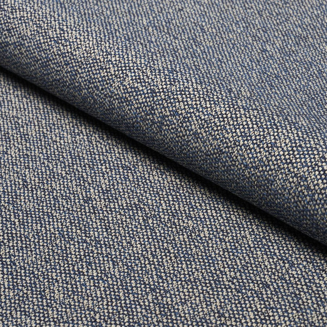 Schumacher Fabric Gus Indoor/Outdoor Indigo 84342 Perfect Basics: Indoor/Outdoor - My Fabric Connection -