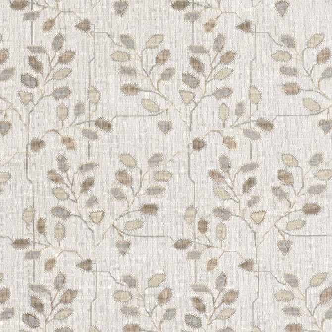 Schumacher Fabric Tumble Weed Pingl Pebble 79513 Neisha Crosland 13.38" - My Fabric Connection -