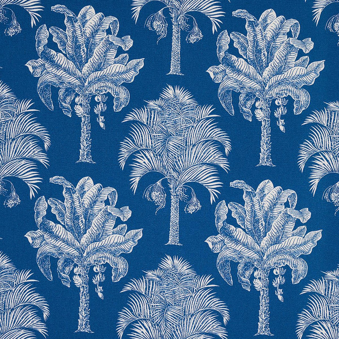 Schumacher Fabric Grand Palms Indoor/Outdoor Navy 180961 Swing Time Indoor/Outdoor 13.62" - My Fabric Connection -
