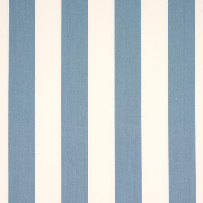 Schumacher Fabric James Stripe Sky 71355 Full Bloom 4.5" - My Fabric Connection -