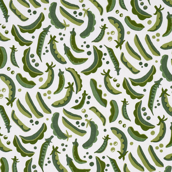 Schumacher Fabric Sugar Ann Indoor/Outdoor Green 182210 Studio Bon 16.88" - My Fabric Connection -